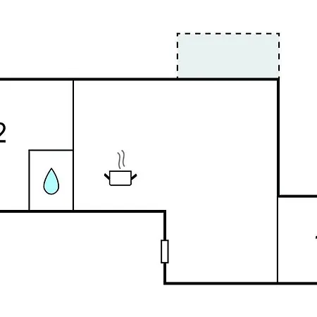 Cozy Apartment In Jezera With Wifi Appartamento